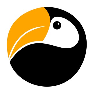 Logo saluran telegram toucan_glue — توکان چسب