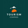 Логотип телеграм -каналу tourismcompas — Туристичний компас🧭