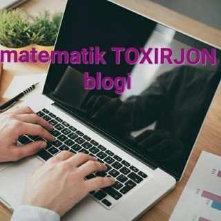 Logo saluran telegram toxirjon_blogi — Matematik TOXIRJON blogi