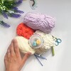 Логотип телеграм канала @toys_ananas — Сообщество пряжезависимых💜