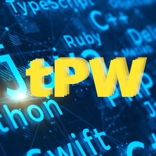 Логотип телеграм канала @tpw_hello — tPW