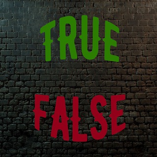 Logo of telegram channel tr_fls — TRUE | FALSE