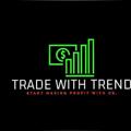 Logo saluran telegram trader_with_trend — TRADE WITH TREND🖤❤️