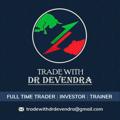 Telegram kanalining logotibi tradewithdrdevendra — Trade With Dr Devendra