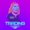 Логотип телеграм канала @trading100f — Crypto–трейдинг 📈 100F