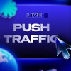 Логотип телеграм канала @trafic_push — Traffic Push