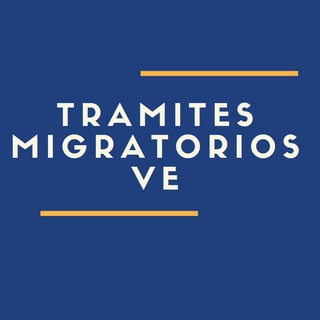 Telegram channel Tramites Migratorios VE 🗺️👩‍🎓✈️🇻🇪 logo