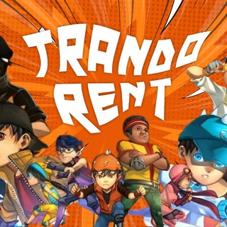 Logo saluran telegram trandorent — TRANDO RENT ; OPEN