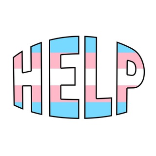 Логотип телеграм канала @trans_queer_help — TQH 🆘 Trans* Queer Help