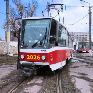 Логотип телеграм канала @transport2022 — Транспорт Каменское 🚋