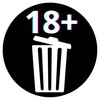 Логотип телеграм канала @trash18plus_invite — ТРЕШ 18 