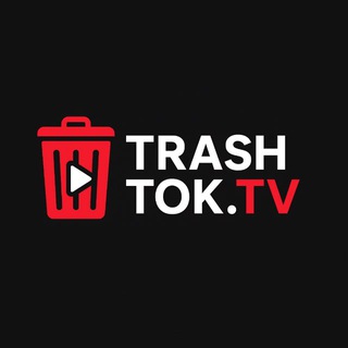 Логотип телеграм канала @trashtok_tv — TRASHTOK