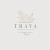 Логотип телеграм канала @travaflowers — Студия цветов ТРАВА