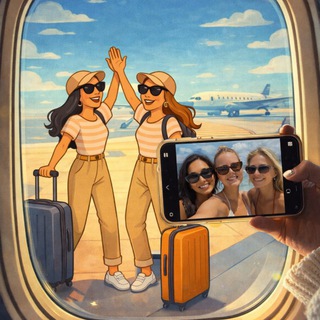 Логотип телеграм канала @travel_2027 — Чудо БИЛЕТЫ,Попутчицы 👯