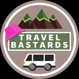 Логотип телеграм -каналу travel_bastards — Travel Bastards