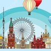 Логотип телеграм канала @travel_in_moscow — Прогулки по Москве: АФИША, Локации, Знакомства