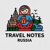 Логотип телеграм канала @travel_notes_russia — Путешествия по России | Travel Notes Russia