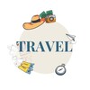 Логотип телеграм канала @travel_turist24 — TRAVEL . ТУРИСТ. Путешествия
