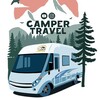 Логотип телеграм канала @travelcamper39 — Camper Travel автодом vanlife