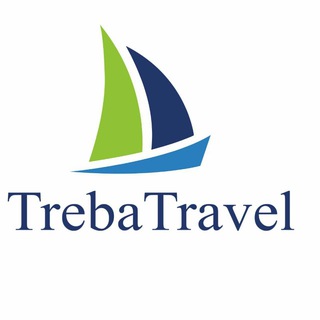 Логотип телеграм -каналу trebatravel — TrebaTravel