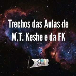 Logotipo do canal de telegrama trechos_aulas_mtk_fk - Trechos de Aulas de M.T. Keshe e da FK