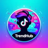 Логотип телеграм канала @trendhubchannel — TrendHub