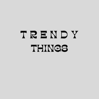 Логотип телеграм канала @trendythings — Trendy Things