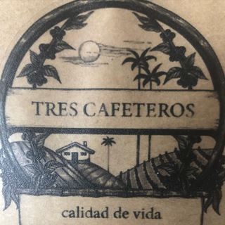 Логотип телеграм канала @tres_cafeteros — Trescafeteros