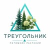 Логотип телеграм канала @treugolniktpknk — ТПК «Треугольник» Питомник растений и ландшафные решения