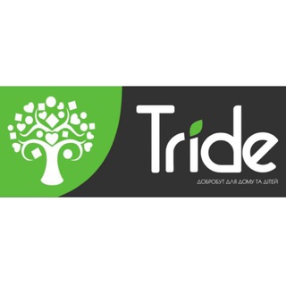 Логотип телеграм -каналу tride_ukraine — Мережа магазинів Tride