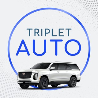 Логотип телеграм канала @triplet_auto — Подбор и пригон авто "Под ключ"