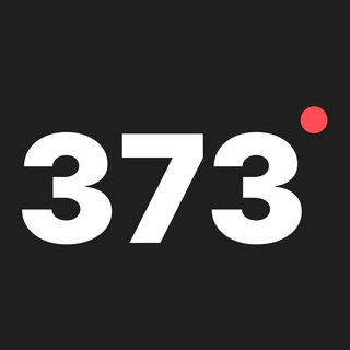 Логотип телеграм канала @trisemtri — 373°