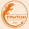Логотип телеграм канала @triton_food38 — ТРИТОН