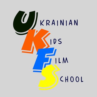 Логотип телеграм -каналу triumphfilmschool — Ukrainian Kids Film School