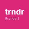 Логотип телеграм канала @trndr_app — Trender 2.0