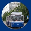 Логотип телеграм канала @trolleybusesderzava — Троллейбусная Держава