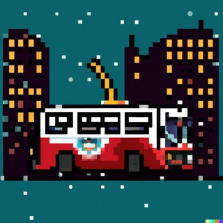 Логотип телеграм канала @trolleybusto — Троллейбус до ЕБ