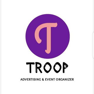 የቴሌግራም ቻናል አርማ troop_media — TROOP advertising and event organizer
