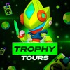 Логотип телеграм канала @trophytours1 — Trophy Tours || SNP ||Турниры Brawl Stars 🏆 |