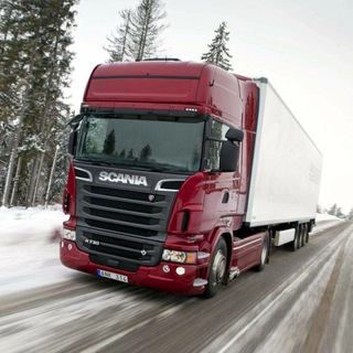 Логотип телеграм канала @truckerru — 🚛Музыка в дорогу | Тем кто сейчас в рейсе.