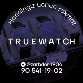 Telegram kanalining logotibi truewatch — _ T R U E W A T C H _UZB🇺🇿