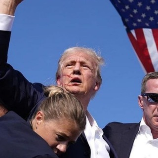 Telegram channel Trump's Ear logo