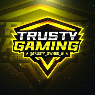 Logo saluran telegram trusty_bgmi_store — 𝗧𝗥𝗨𝗦𝗧𝗬 𝗚𝗔𝗠𝗜𝗡𝗚