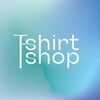 Логотип телеграм канала @tshirtshop_tg — T-SHIRT SHOP
