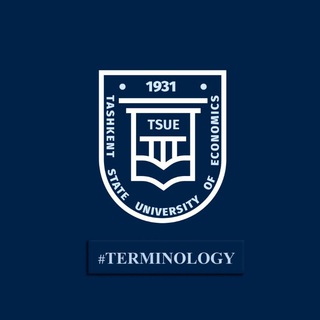 Telegram kanalining logotibi tsue_terminology — TSUE #TERMINOLOGY