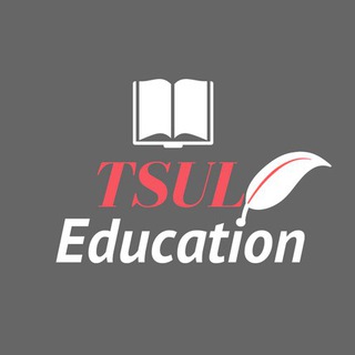 Логотип телеграм канала @tsul_education — TSUL Education