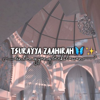Logo saluran telegram tsurayyazaahirahch — ꐐꐐ ۫ ִֶָ tsurɑyyɑ zɑɑhirɑhˏ ֺ ֺ ✨🦋