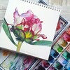 Логотип телеграм канала @tsvetochniy_art — 🌸 ЦВЕТОЧНЫЙ АРТ | Вдохновение для художников | Рисование 🌸