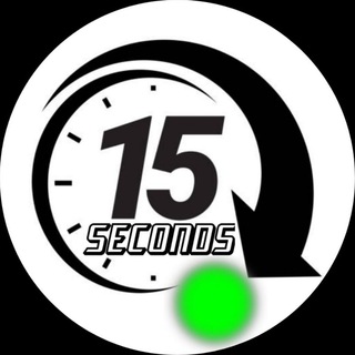Логотип телеграм канала @ttvdsss — 15 SECONDS