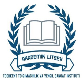 Logo saluran telegram ttyesi_al — Toshkent to‘qimachilik va yengil sanoat instituti akademik litseyi